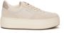 Hogan Witte Leren Glitter Sneakers White Dames - Thumbnail 1