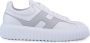 Hogan Witte Leren Sneakers Contrast Logo White Heren - Thumbnail 1