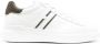 Hogan Witte Leren Sneakers Logo Patch White Heren - Thumbnail 1