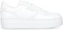 Hogan Witte Leren Sneakers met Ademende Details White Dames - Thumbnail 1