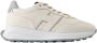 Hogan Witte Leren Sneakers met Bovenste Veters White Dames - Thumbnail 1