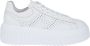 Hogan Witte leren sneakers met geheugenschuim White Dames - Thumbnail 1