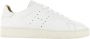 Hogan Witte Leren Sneakers met Geperforeerde Zijde White Heren - Thumbnail 1