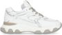 Hogan Witte Leren Sneakers met Metalen Inzetstukken White Dames - Thumbnail 1