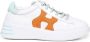 Hogan Witte Leren Sneakers met Suède Detail White Dames - Thumbnail 1