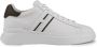 Hogan Witte leren sneakers met suède details White Heren - Thumbnail 1