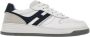 Hogan Witte Leren Sneakers Retrostijl White Heren - Thumbnail 1