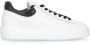 Hogan Witte Leren Sneakers Ronde Neus Iconische H White Heren - Thumbnail 1