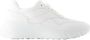 Hogan Witte Leren Sneakers Ronde Neus White Dames - Thumbnail 1