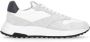 Hogan Witte Leren Sneakers Ronde Neus White Heren - Thumbnail 1