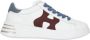 Hogan Witte Leren Sneakers voor Dames White Dames - Thumbnail 1