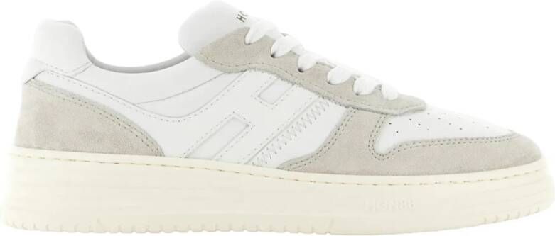 Hogan Witte platte schoenen voor vrouwen White Heren