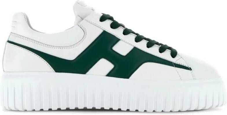 Hogan Witte platte schoenen White Heren