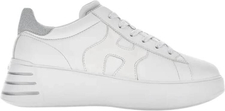 Hogan Witte platte sportschoenen voor vrouwen White Dames