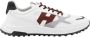 Hogan Witte ronde neus sneakers met logo White Heren - Thumbnail 1