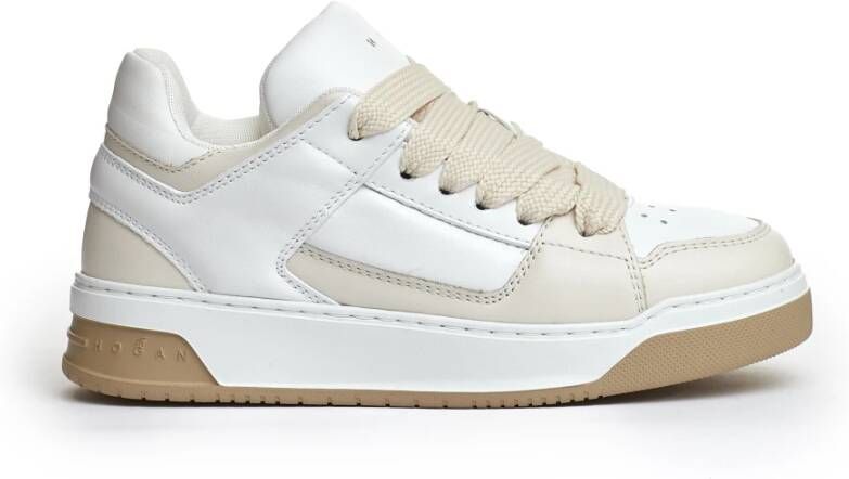 Hogan Witte Sneakers Chamallow Gemaakt in Italië White Dames