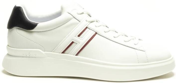 Hogan Witte Sneakers H580 Allacciato H Slash White Heren