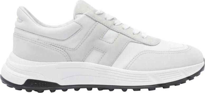 Hogan Witte Sneakers Klassiek Model White Heren