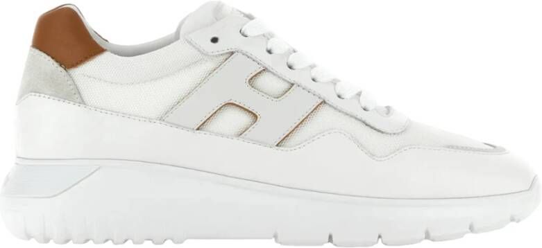 Hogan Witte Sneakers Klassieke Stijl Multicolor Heren