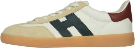 Hogan Witte Sneakers met Cool Allacciato Stijl White Heren