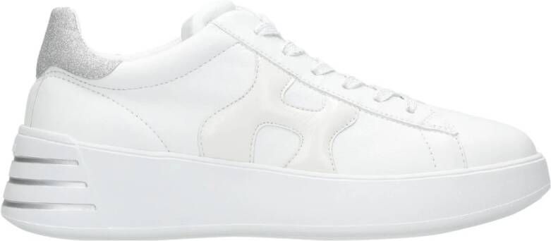 Hogan Witte Sneakers met Maxi Logo White Dames