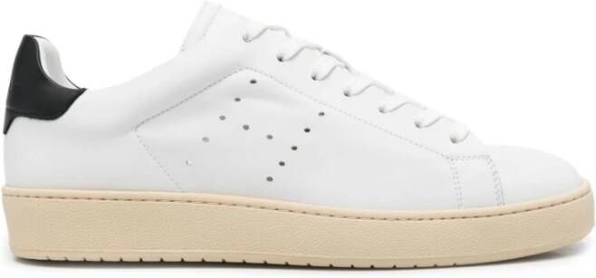 Hogan Witte Sneakers met Merkdetails White Heren