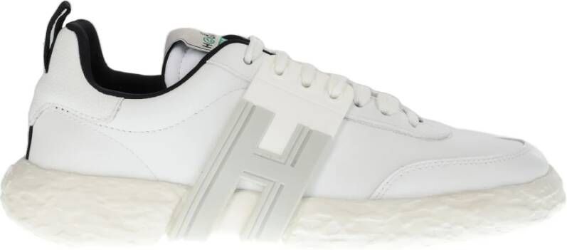 Hogan Witte Sneakers Regular Fit Geschikt voor alle temperaturen 100% leer White Dames