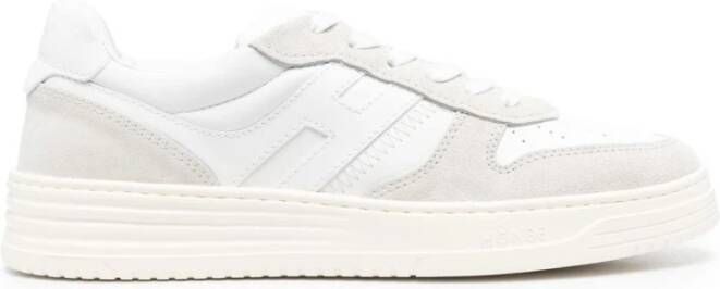 Hogan Witte tweekleurige sneakers White Heren