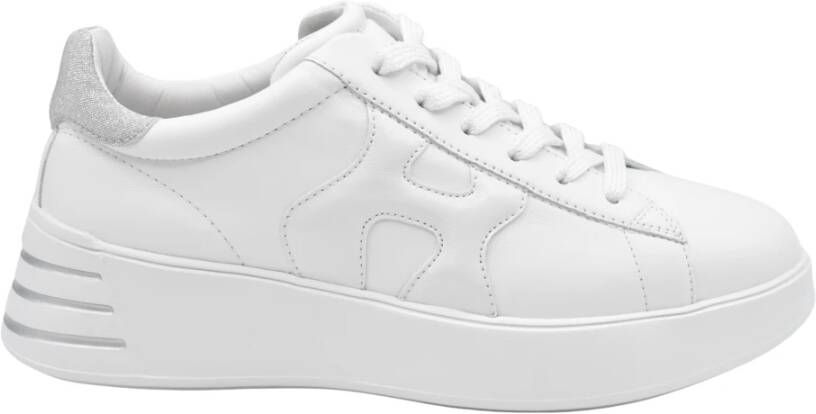 Hogan Witte Veterschoenen Dames White Dames