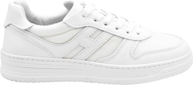 Hogan Witte Veterschoenen Elegante Stijl White Heren