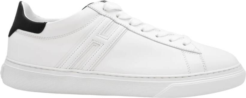 Hogan Witte Veterschoenen Stijlvol Comfortabel White Heren