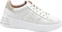 Hogan Yoghurt Veterschoenen Platte Schoenen White Dames - Thumbnail 1