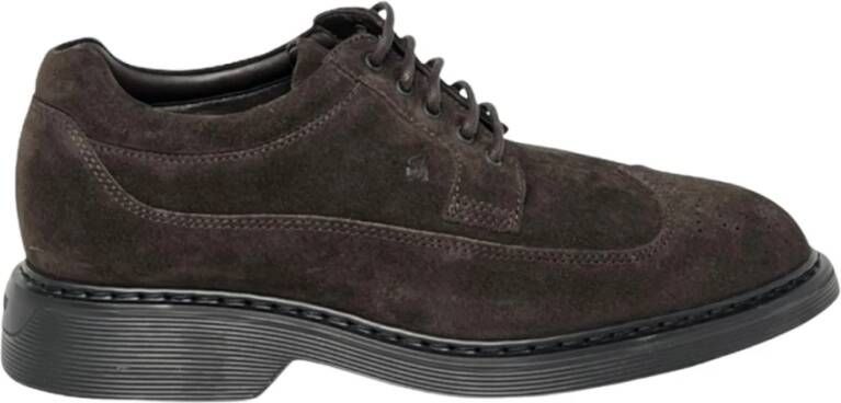 Hogan Zakelijke Schoenen Upgrade H576 Clark Herenschoenen Brown Heren