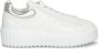 Hogan Zilver Wit Gestreepte Sneakers White Dames - Thumbnail 1