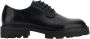 Hogan Zwarte Derby Platte Schoenen Black Heren - Thumbnail 1