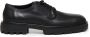 Hogan Zwarte Derby Platte Schoenen Black Heren - Thumbnail 1