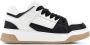 Hogan Zwarte en witte leren sneakers White Heren - Thumbnail 1