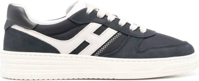 Hogan Zwarte en witte sneakers Black Heren