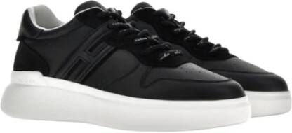 Hogan Zwarte H580 Sneakers Stijlvol en Comfortabel Zwart Heren