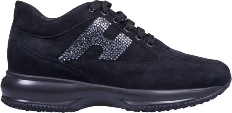 Hogan Zwarte Interactieve Model Sneakers Black Dames