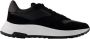 Hogan Zwarte Leren Sneakers Hyperlight Black Heren - Thumbnail 1