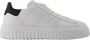 Hogan Zwarte Leren Sneakers met H Strepen White Heren - Thumbnail 8