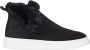 Hogan Zwarte Slip-On Sneakers met Bontafwerking Black Dames - Thumbnail 1