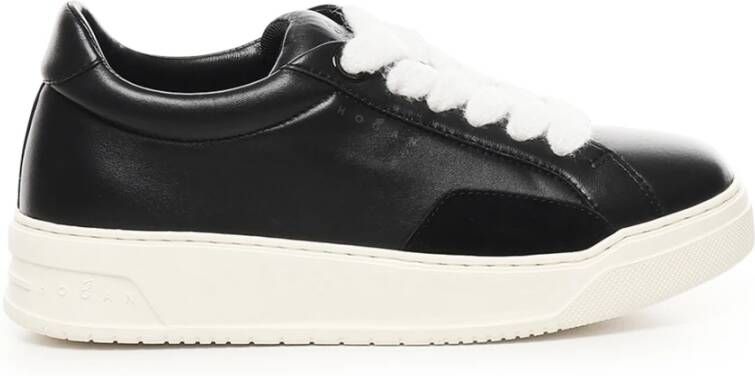 Hogan Zwarte Sneakers Allacciato Black Heren