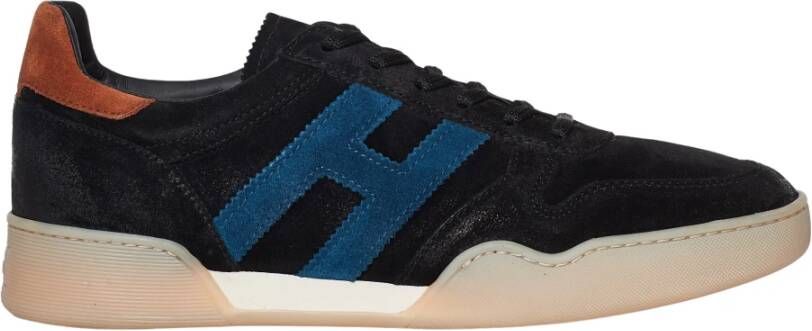 Hogan Zwarte Sneakers Aw23 Black Heren