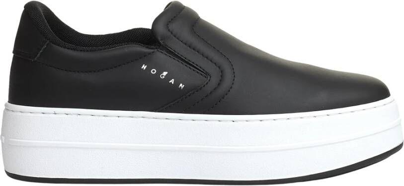 Hogan Zwarte Sneakers Aw24 Black Dames