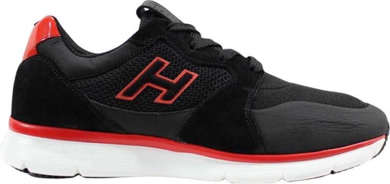 Hogan Zwarte Sneakers Stijlvol Ontwerp Black Heren