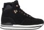 Hogan Zwarte Suède Sneakers Aw23 Black Dames - Thumbnail 1