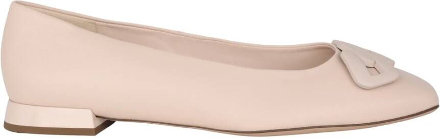 Högl Beige leren ballerina schoenen Beige Dames