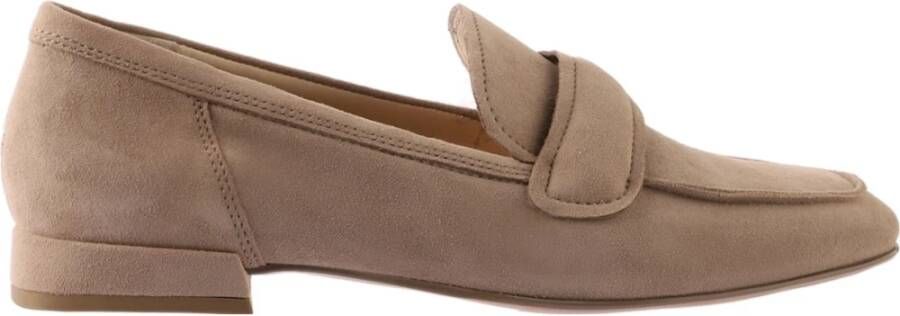 Högl Beige Loafers voor Vrouwen Beige Dames